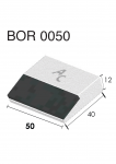 Dziób do przyspawania BOR 0050 (40x50x12 mm) Agricarb