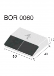Dziób do przyspawania BOR 0050 (40x60x12 mm) Agricarb