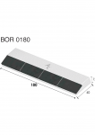Dziób do przyspawania BOR 0180 (40x180x12 mm) Agricarb
