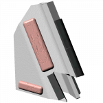 Dziób lemiesza Actisol z węglikem wolframu SFA 9106