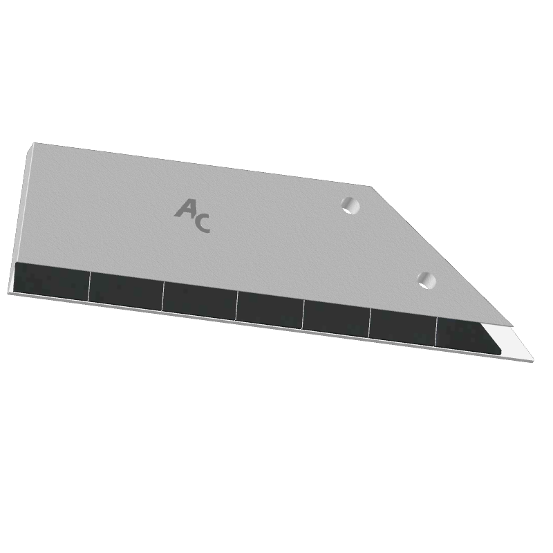 Redlica skrzydełkowa Lemken z węglikem wolframu ADL 360D (prawa) Agricarb